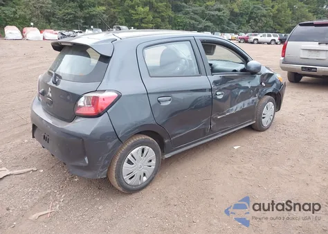 2024 Mitsubishi Mirage Es/Le из США, поврежденный, VIN ML32AUHJ8RH037261